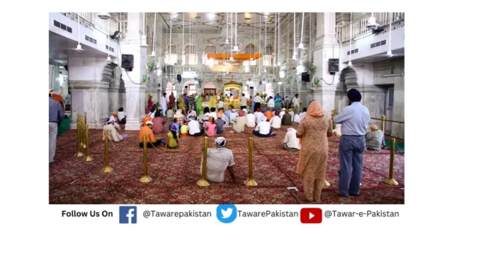 Sikh visitors come to celebrate Guru Nanak's birthday