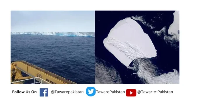 Largest Iceberg Approaches Trillion-Ton Milestone