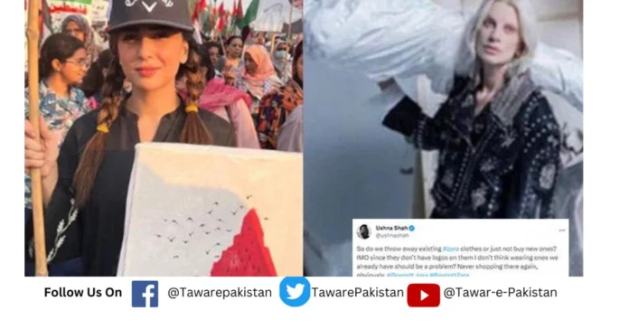Ushna Shah Condemns Zara's Actions