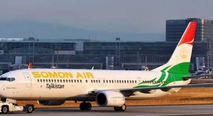 Somon Air First Flight Operated by Links Islamabad and Dushanbe