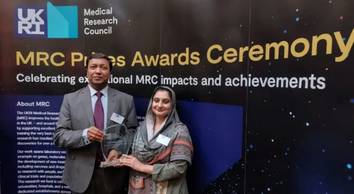 Pakistan Scientists Win the Team Impact Prize from MRC