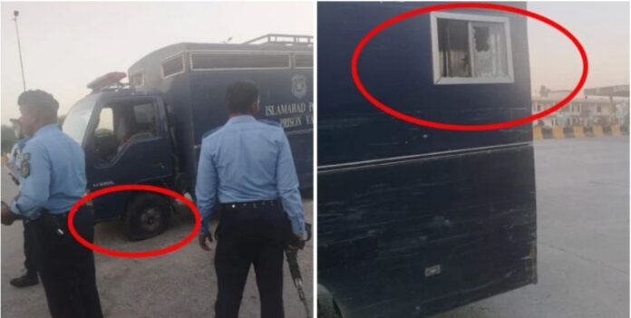 Prisoners Belonging To PTI Freed In Attack On Police Vans