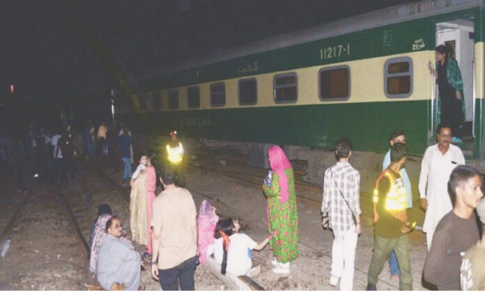 Freight Train Derails At Hyderabad Railway Station