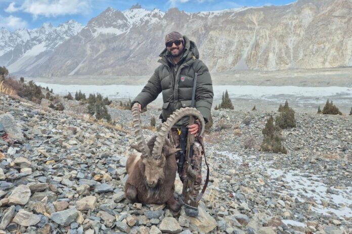 Farhan Khan Jadoon Hunts First Himalayan Ibex Of The Season In Hunza