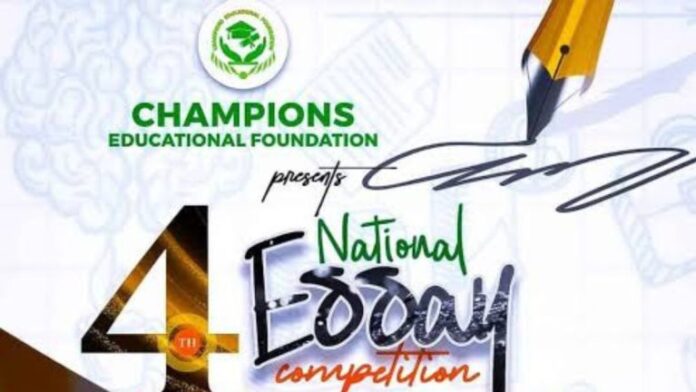 Champions Educational Foundation Essay Competition