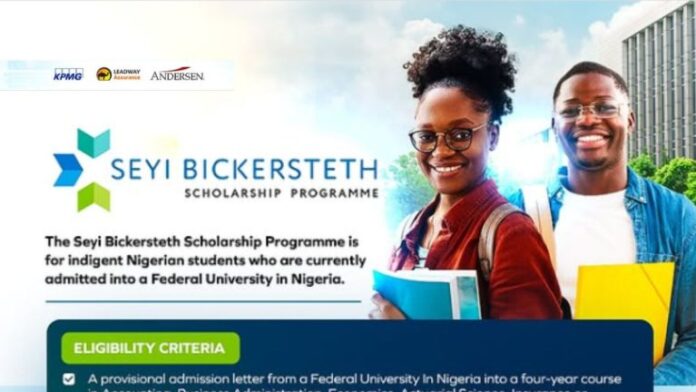 KPMG Seyi Bickersteth Scholarship