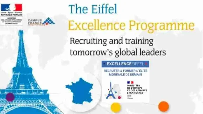 rance Government Eiffel Scholarship