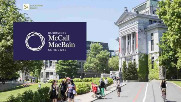 McCall MacBain Scholarship of McGill University