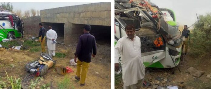 Serious Bus Accident in Bolan: 4 Dead, 28 Injured