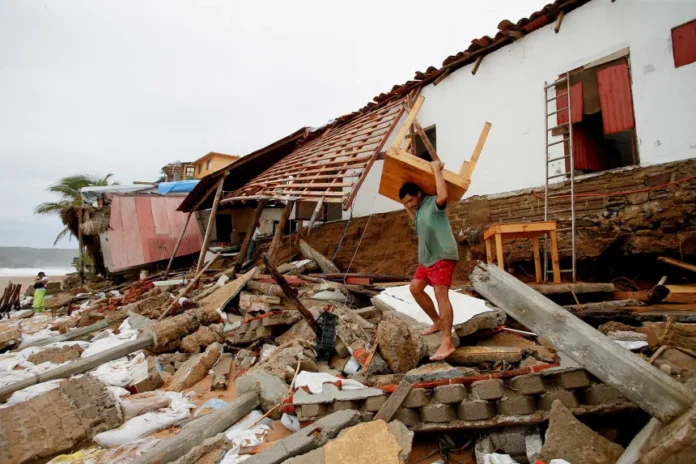Hurricane Erick Slams Mexico’s Oaxaca as Historic Category 3 Storm