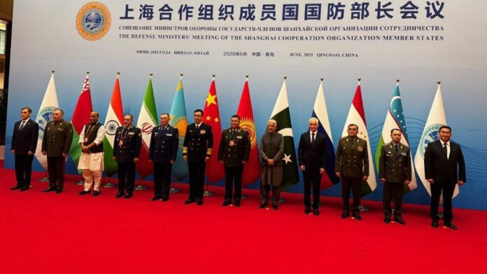 Khawaja Asif Condemns Israeli Actions and Calls for Ceasefire in Gaza at SCO