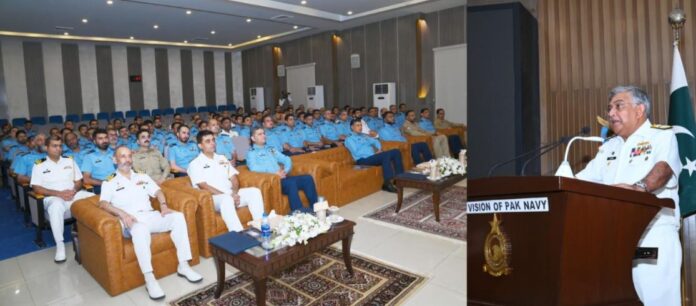 Naval Chief Visits PAF Air War College, Calls for Joint Operational Synergy