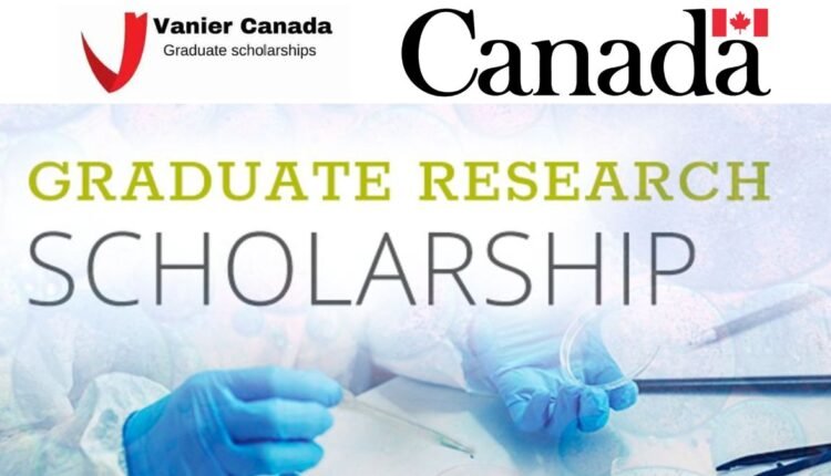Canada Graduate Research Scholarship 2026