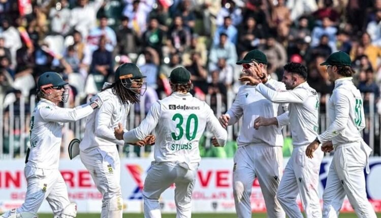 Second Test: Pakistan's First Innings Ends at 333 Runs