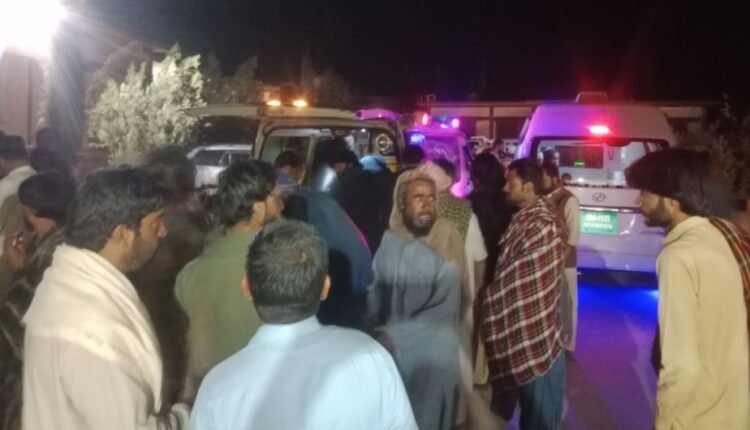 25 Injured as Wedding Pickup Crashes Near Gidar Farm, Surab