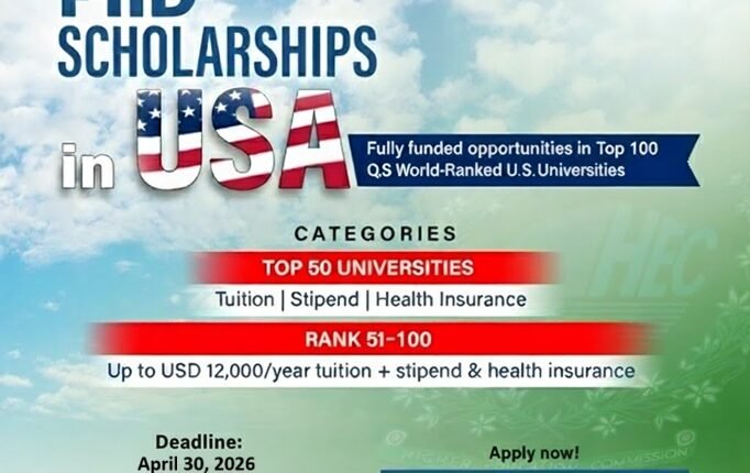 Fully Funded PhD Scholarships Now Open in Top US Universities