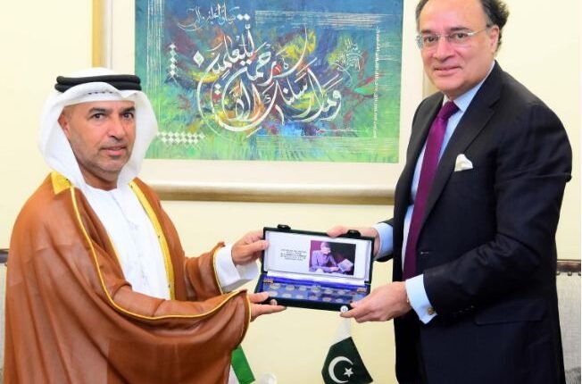 Pakistan And UAE Will Strengthen Economic Relations: Muhammad Aurangzeb