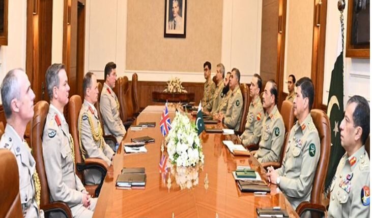 Pakistan UK Discuss Defence & Regional Security Cooperation