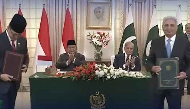 Pakistan, Indonesia Sign Seven Key Cooperation Mous