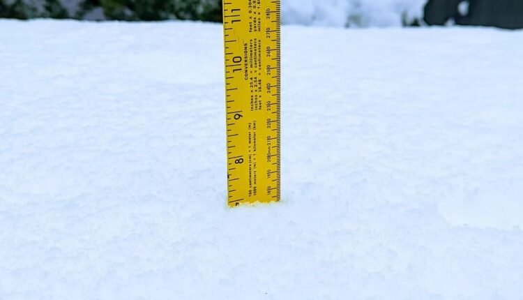Snowfall Stops, 8 Inches In Galiyat, 6 Inches In Murree Recorded